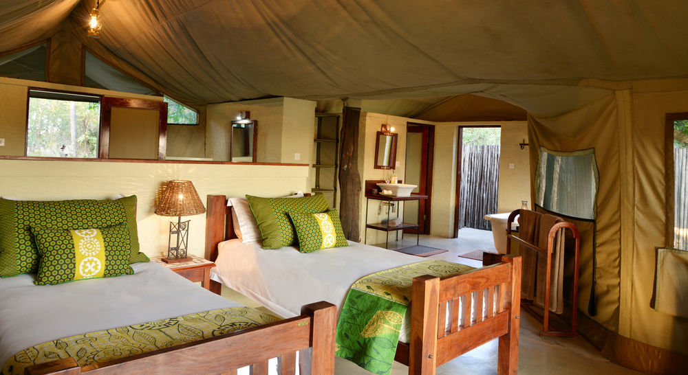 The Hide Safari Camp Hotell Dete Exteriör bild