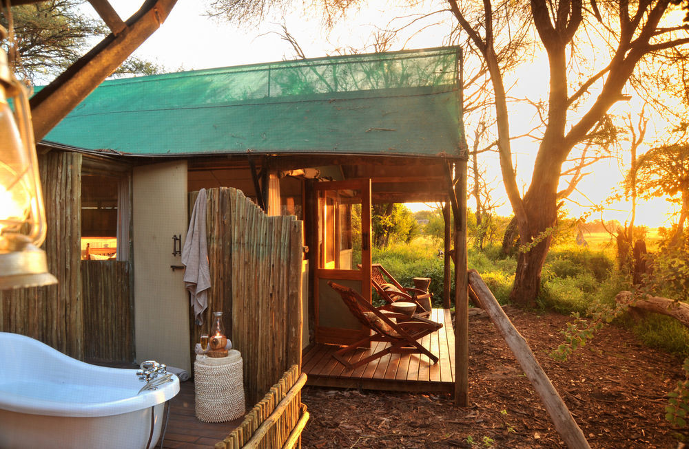The Hide Safari Camp Hotell Dete Exteriör bild