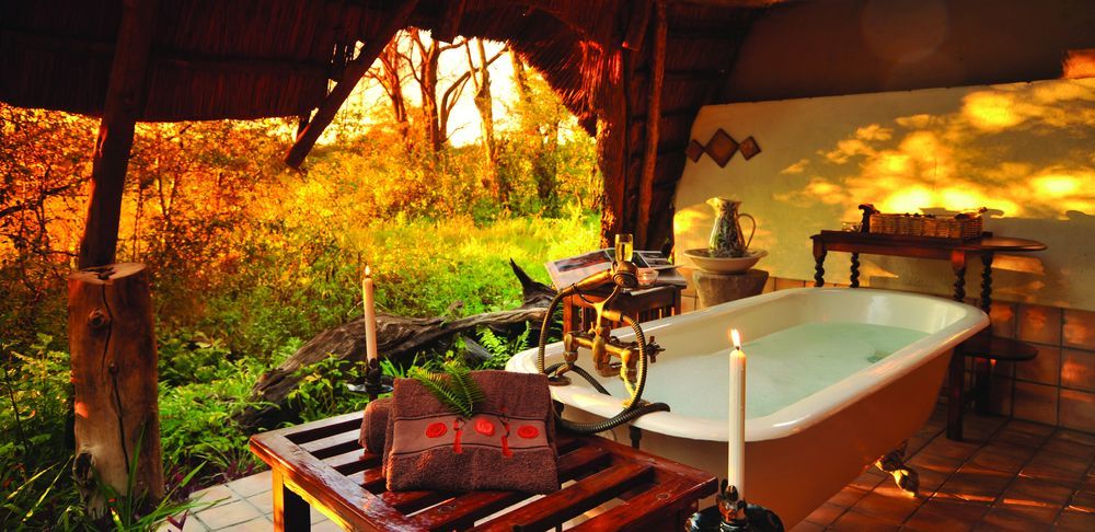 The Hide Safari Camp Hotell Dete Exteriör bild