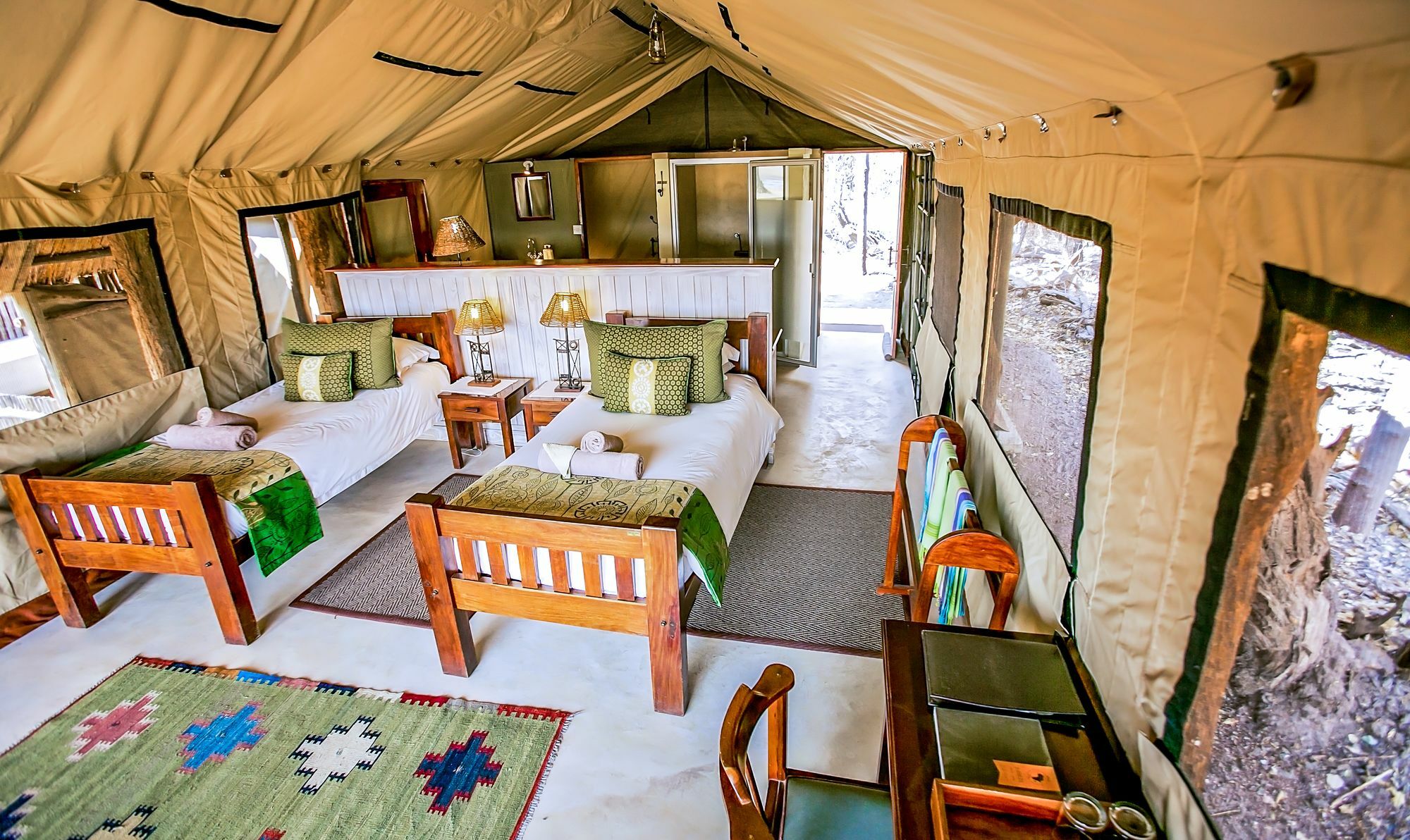 The Hide Safari Camp Hotell Dete Exteriör bild
