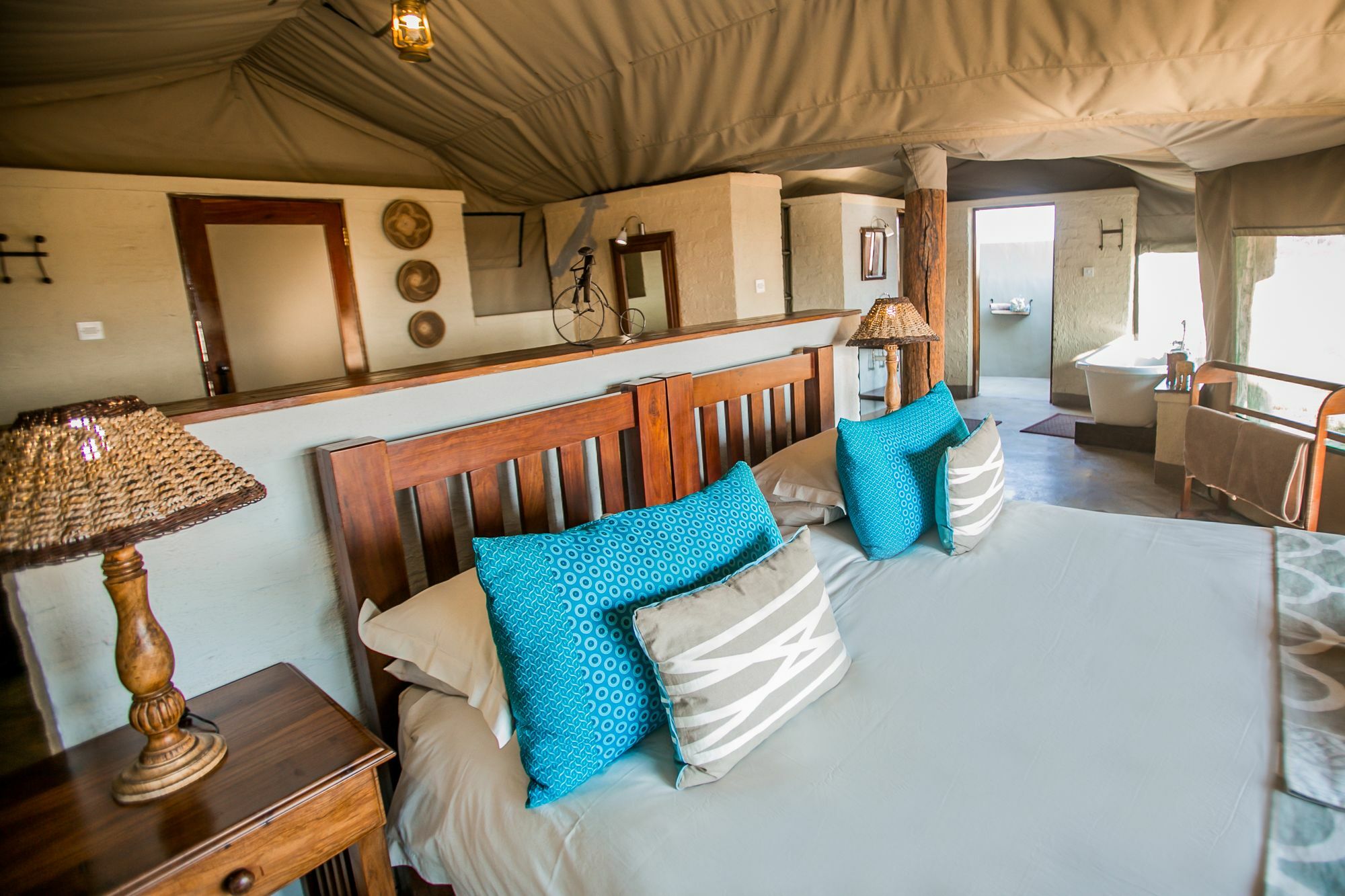 The Hide Safari Camp Hotell Dete Exteriör bild