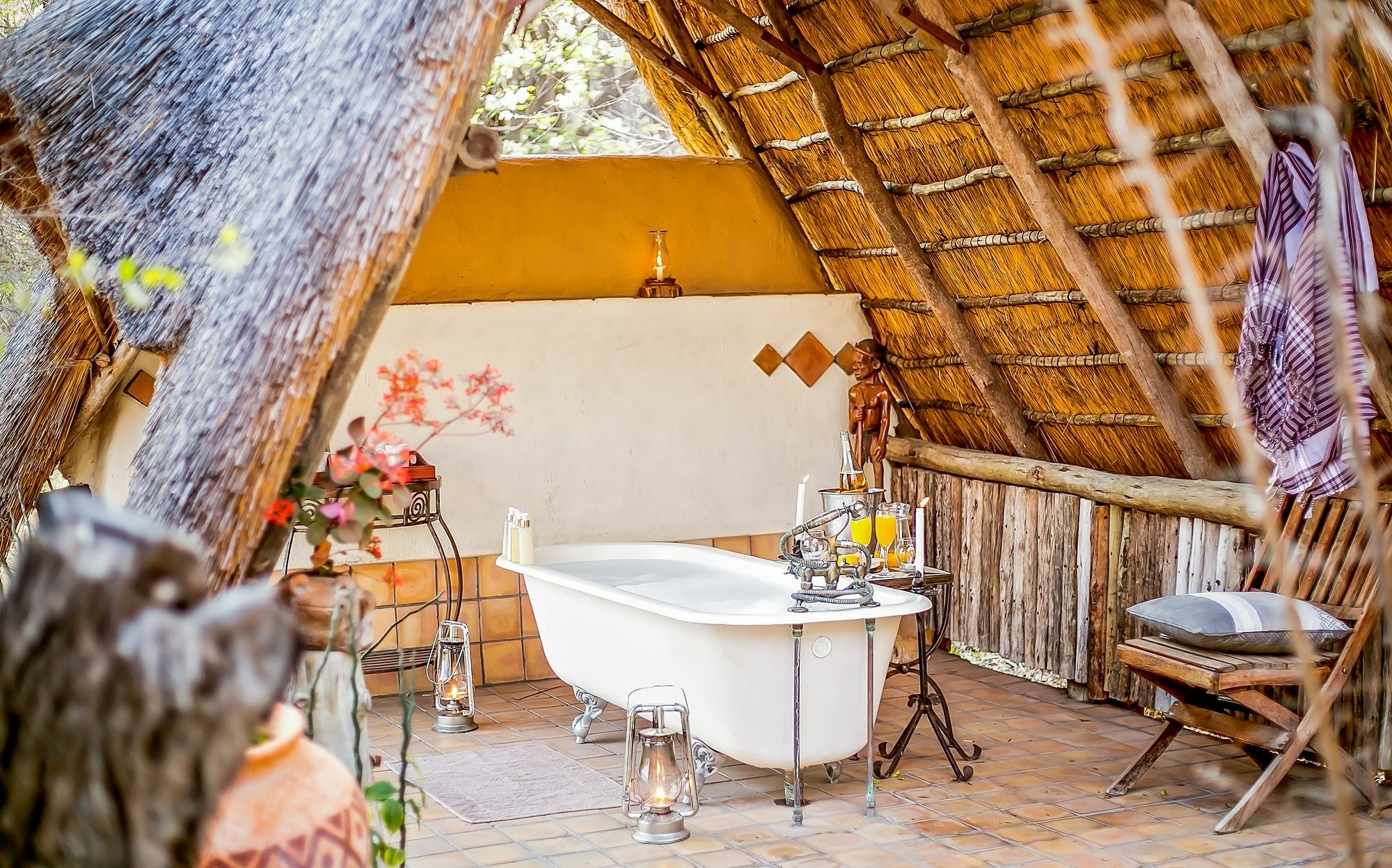 The Hide Safari Camp Hotell Dete Exteriör bild